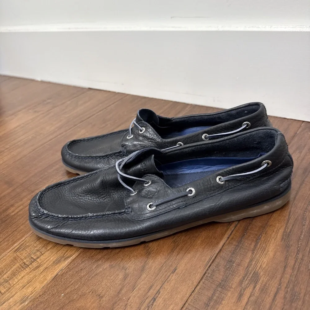 Sperry Top-Sider Original Leather Boat Shoes Preppy Nautical Coastal Men's 12